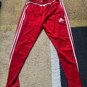Adidas Men’s Red Track Pants